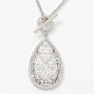 Touchstone Crystal Lacework Pendant